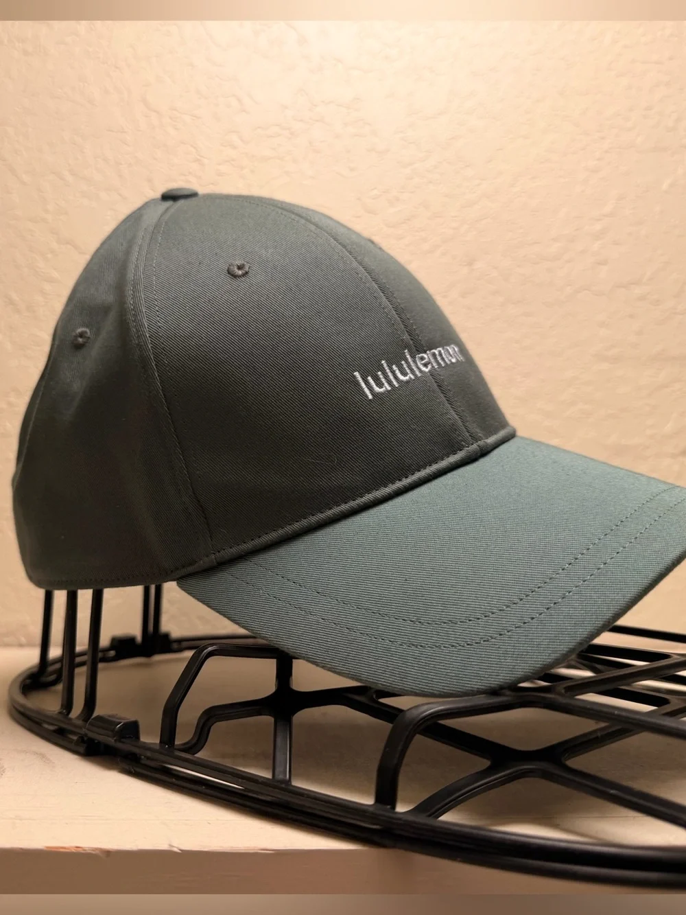 lululemon athletica men's muted green baseball cap